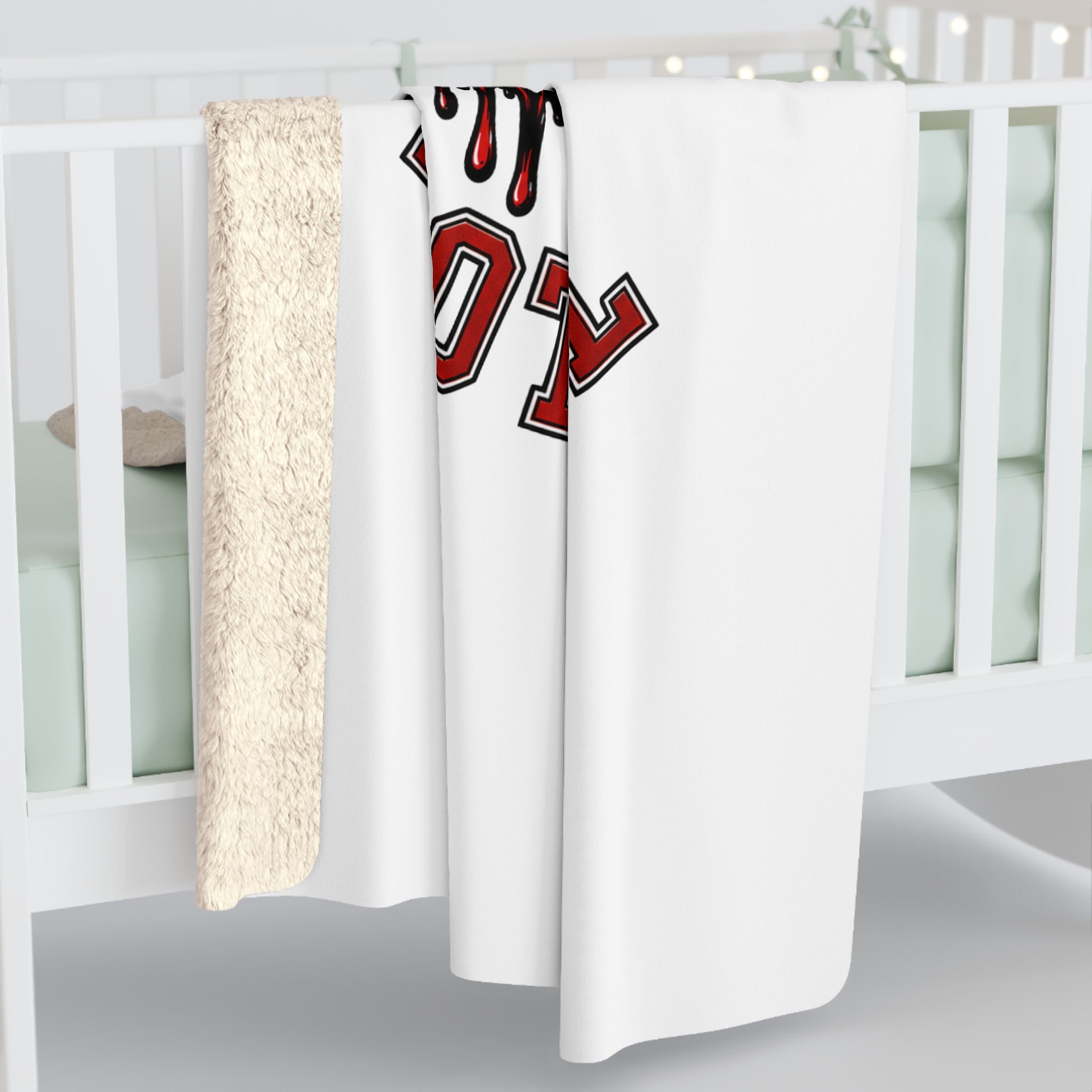 Winchester Football Sherpa Blanket