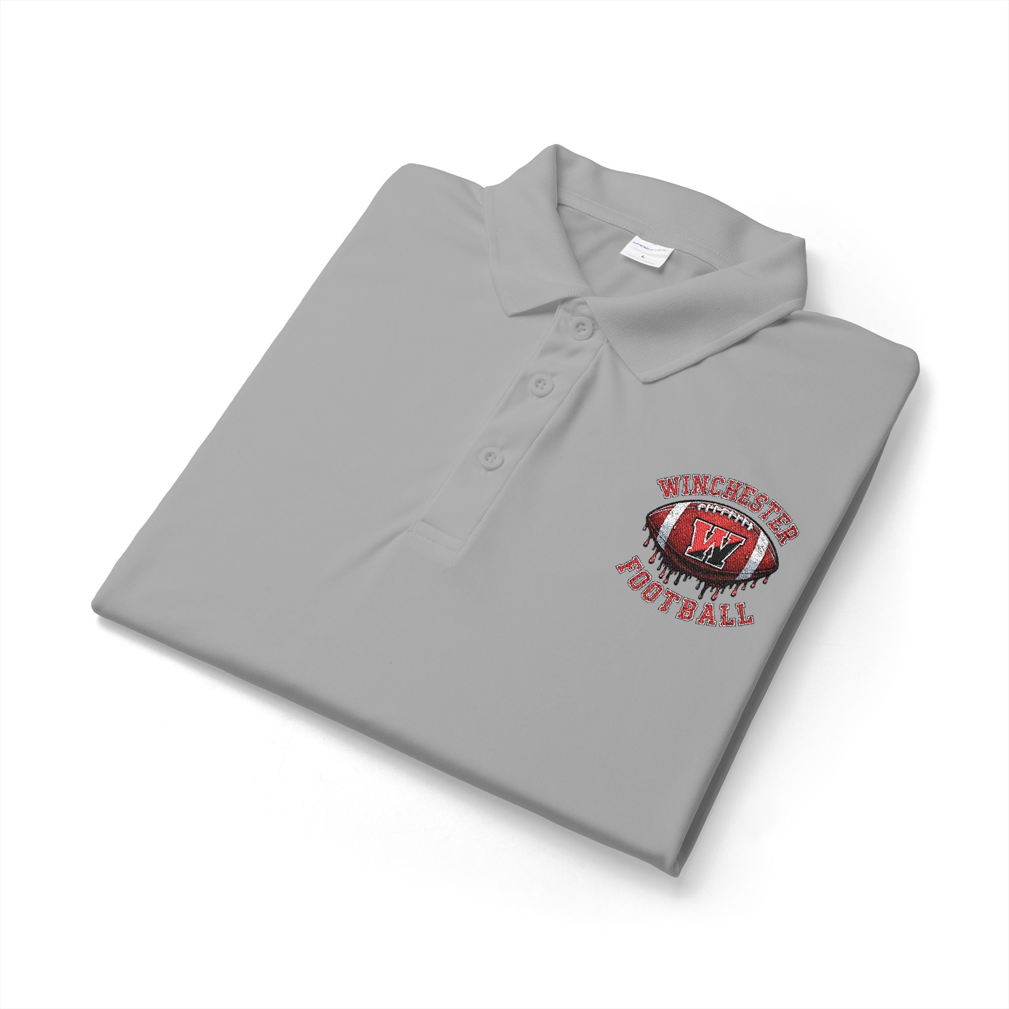 Winchester Football Embroidered Polo