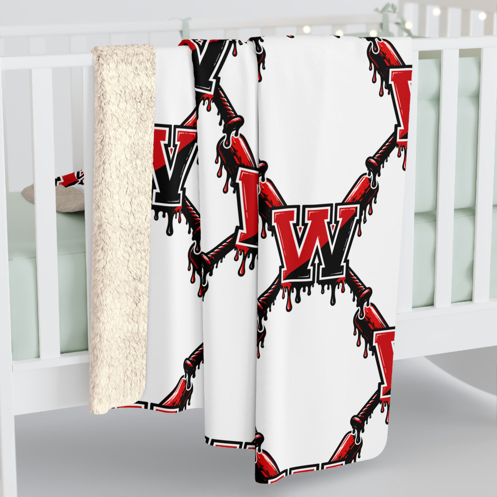 Winchester Baseball Cozy Fleece Throw