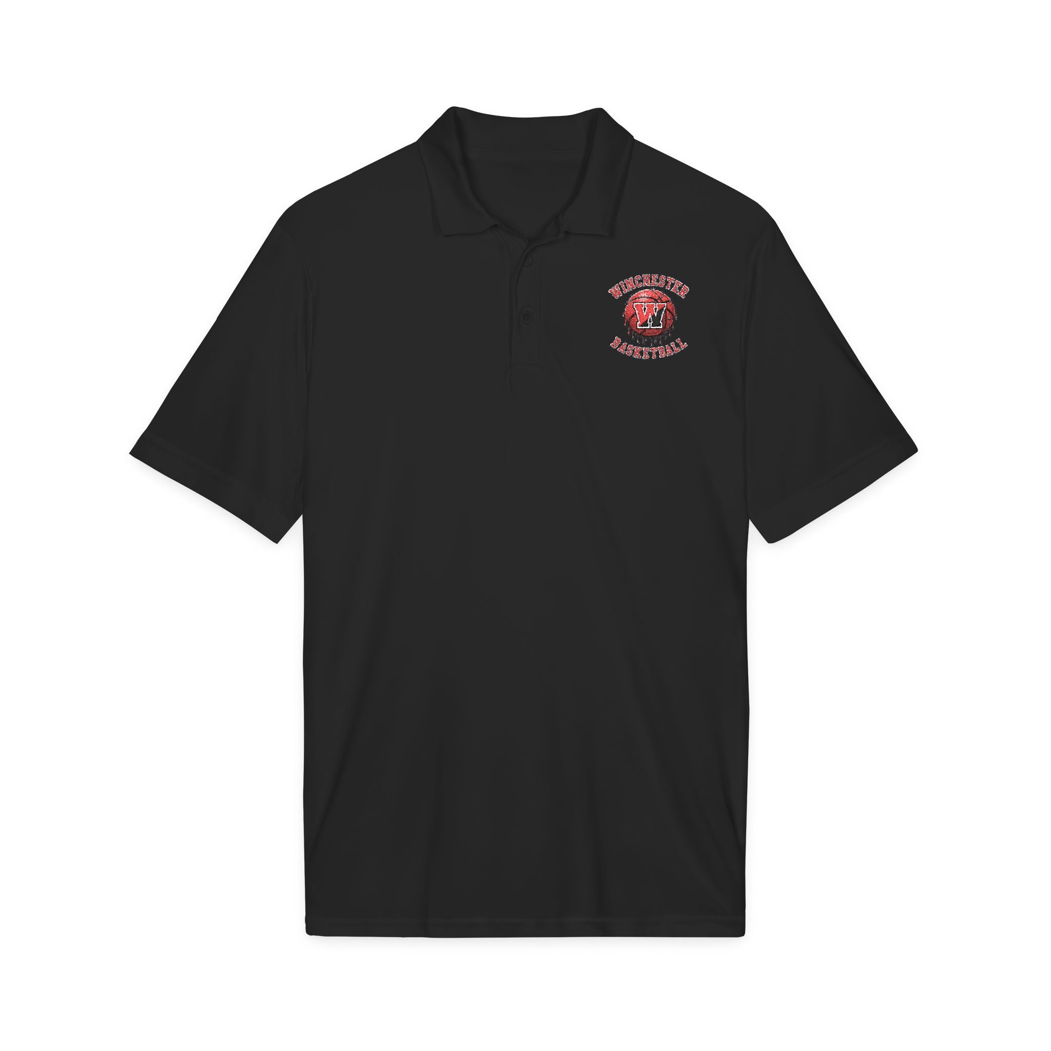 Basketball Embroidered Polo
