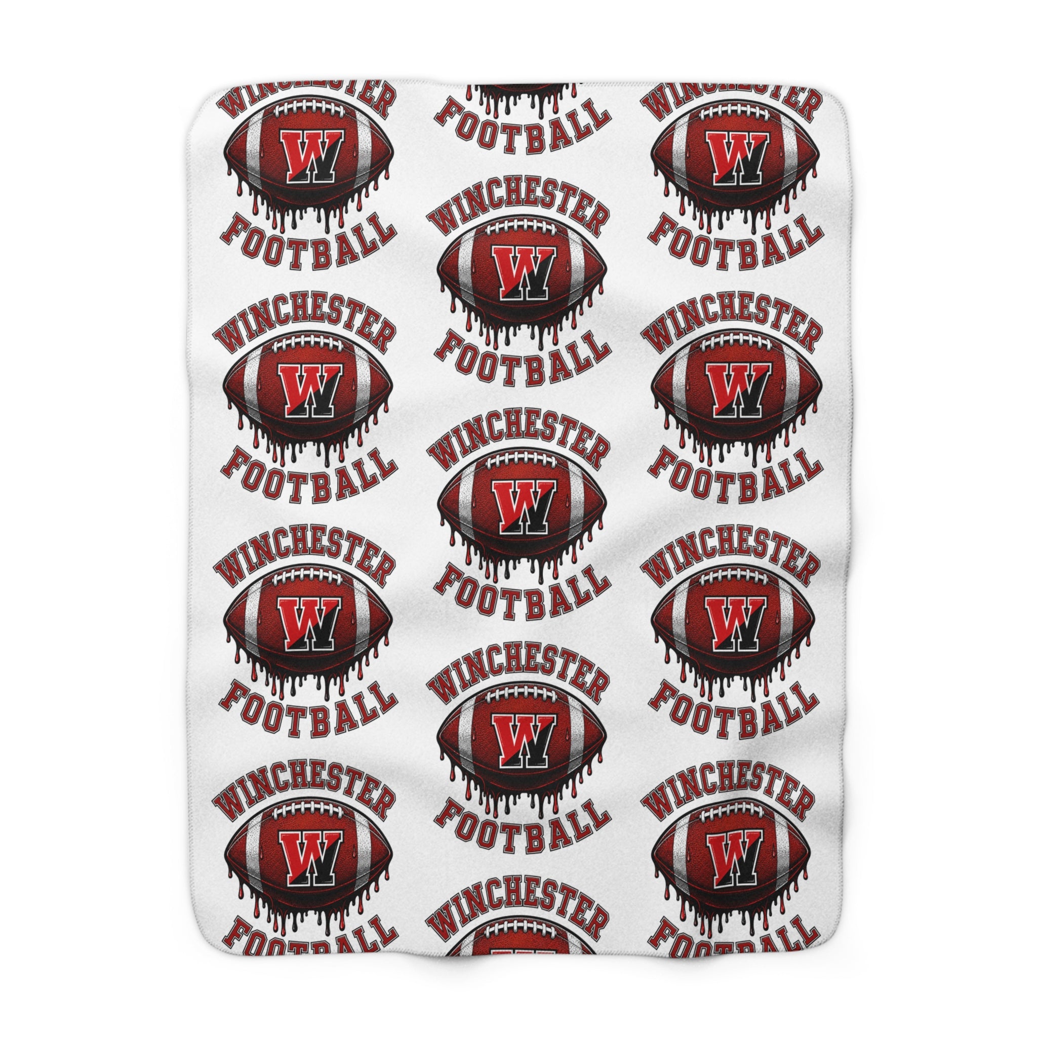 Winchester Football Blanket