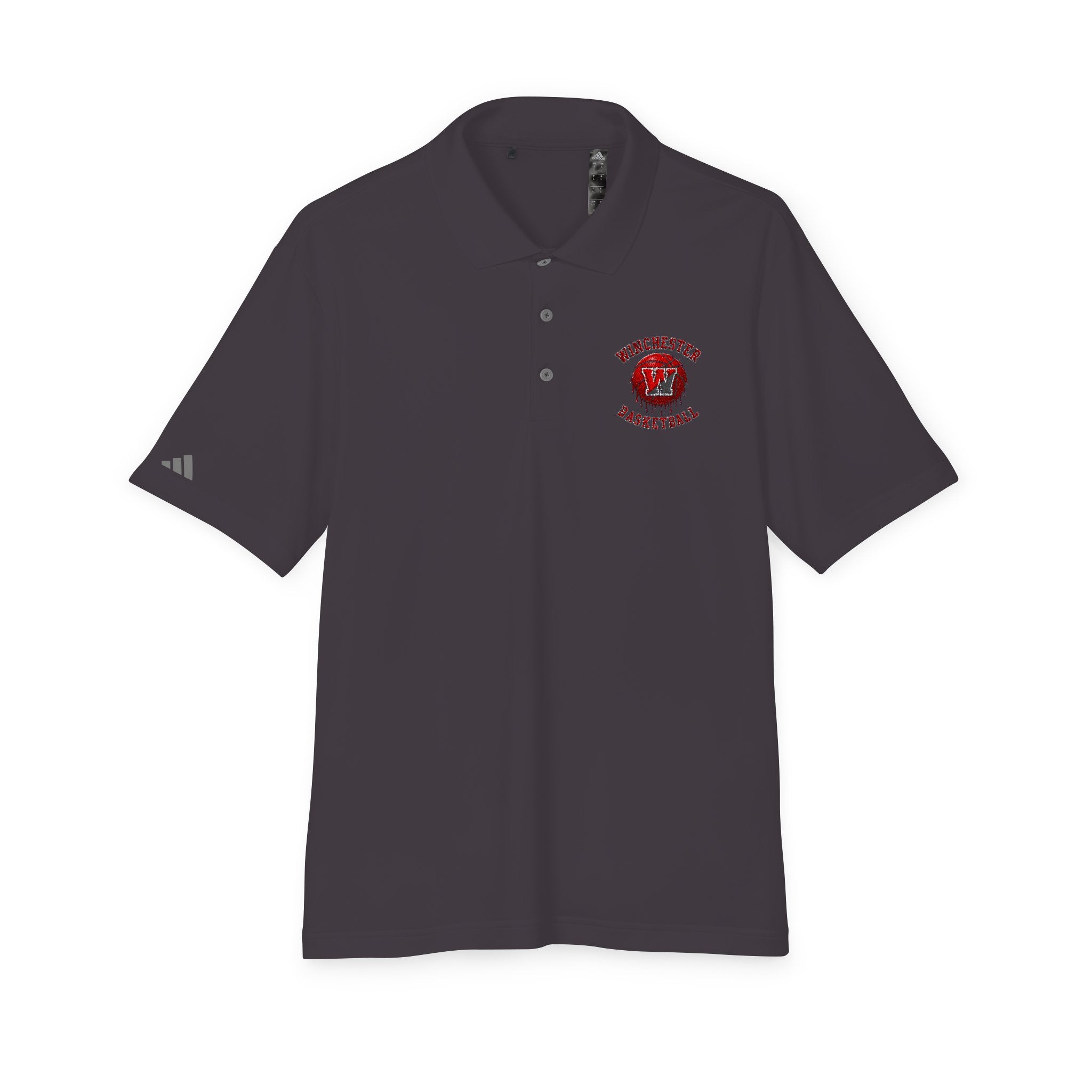 Adidas Embroidered Basketball Polo Shirt