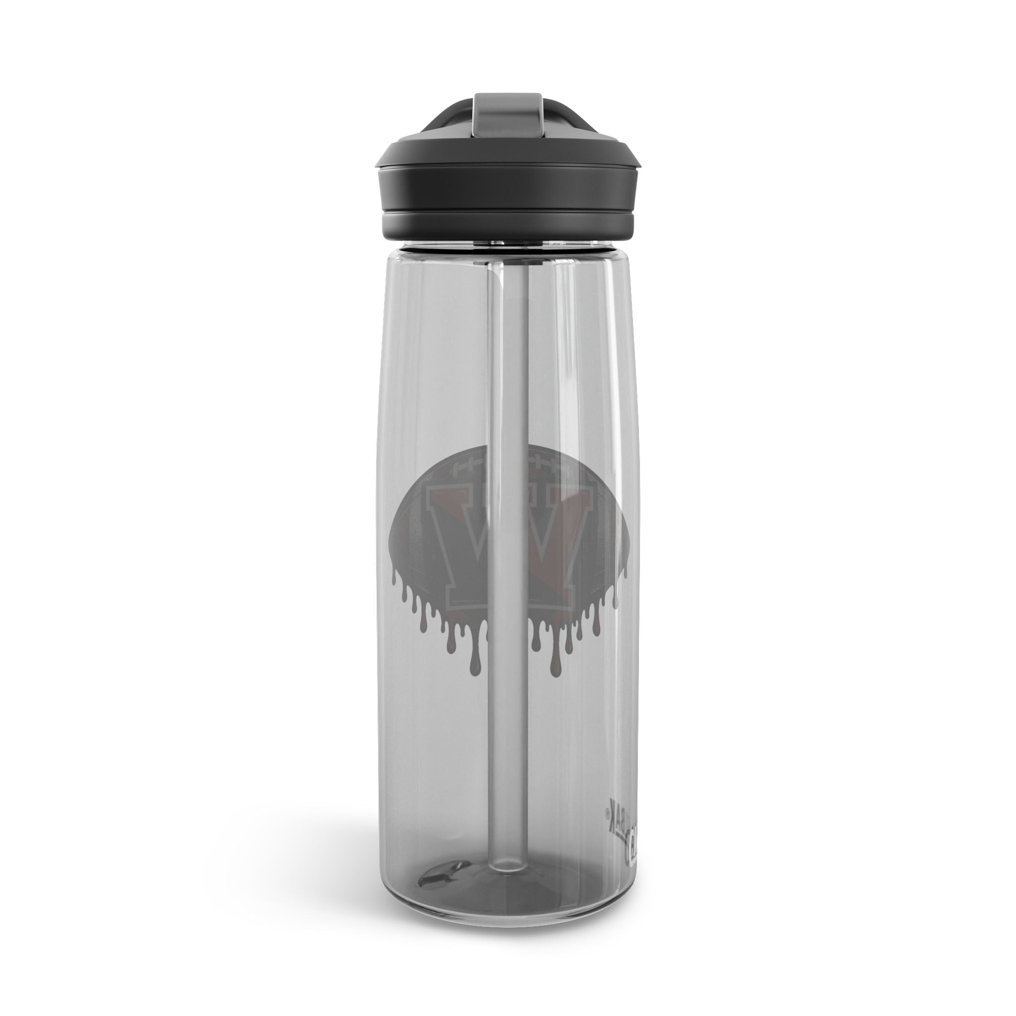 CamelBak Eddy Water Bottle — Dripping Football W Logo (20/25oz)