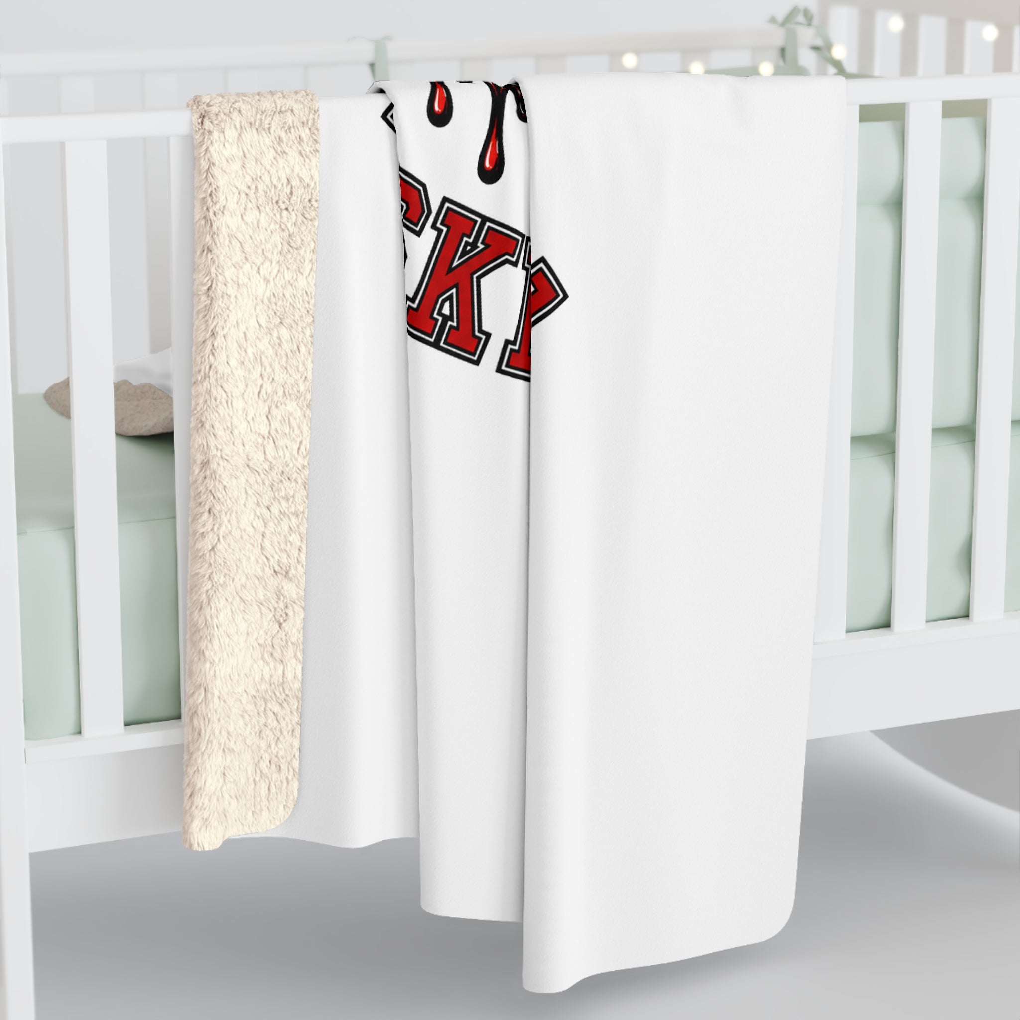 Winchester Basketball Sherpa Blanket
