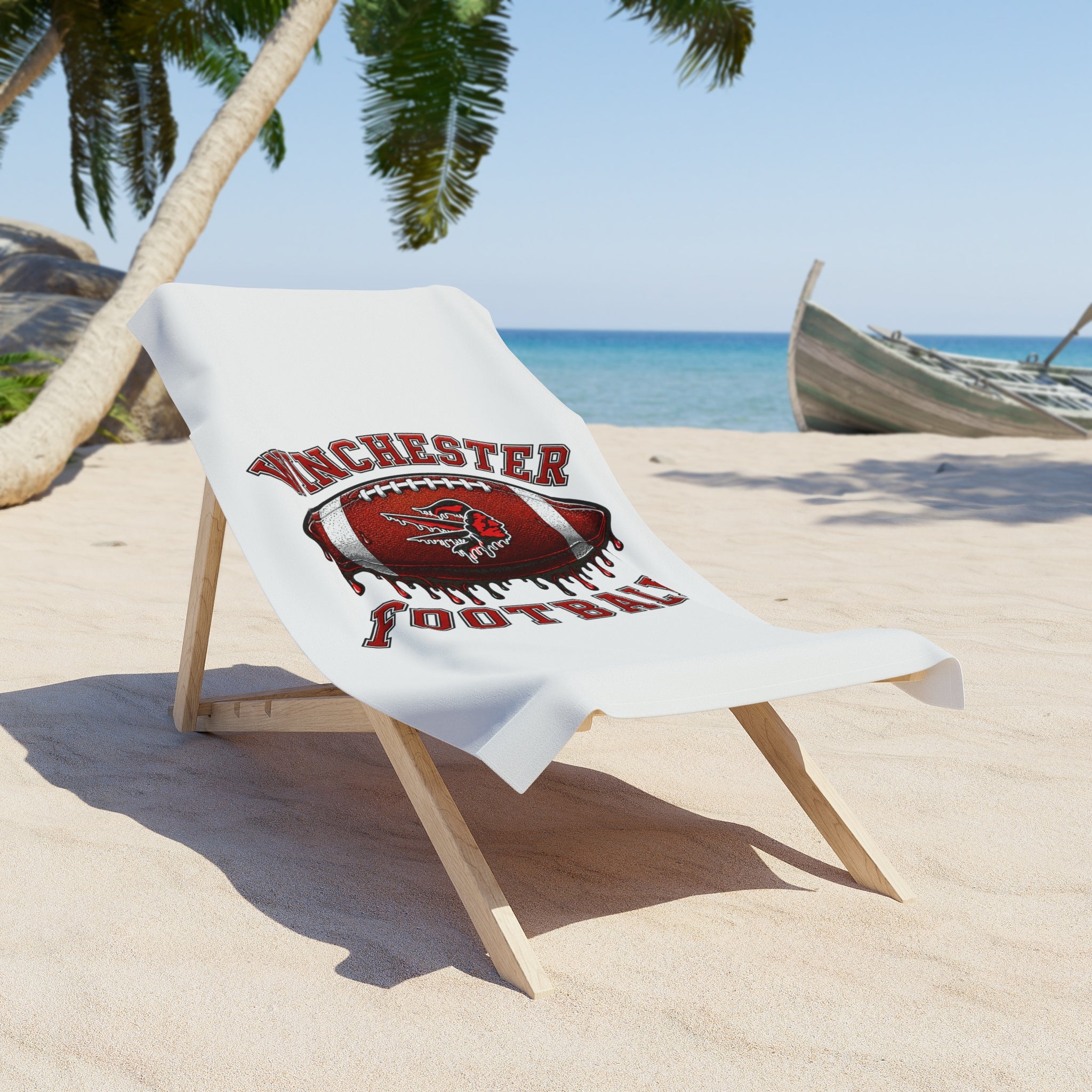 Winchester Football Beach Towel