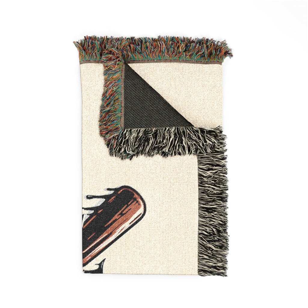 Winchester Sachems Baseball Woven Throw Blanket