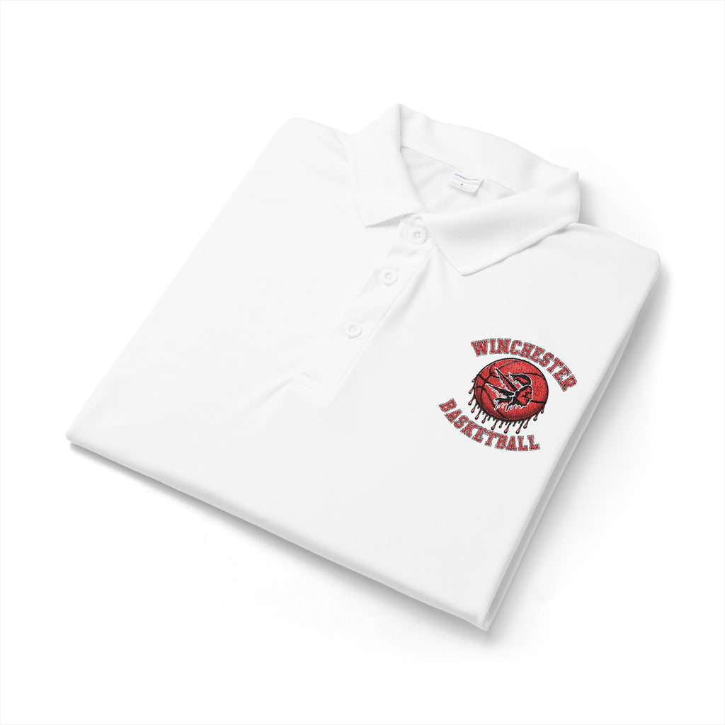 Sachems Basketball Embroidered Polo