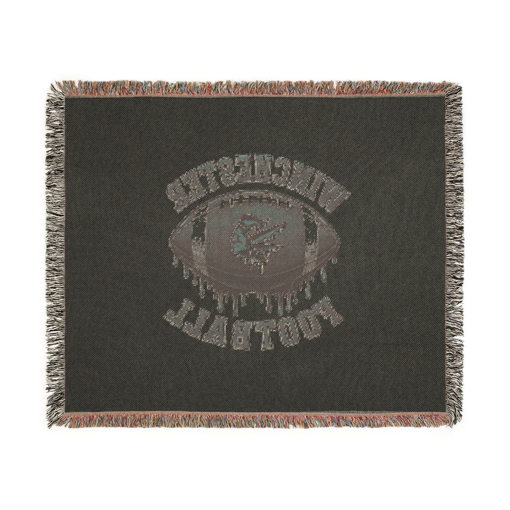 Winchester Football Woven Blanket — Team Football Throw Blanket