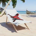 Baseball Drip 'W' Beach Towel