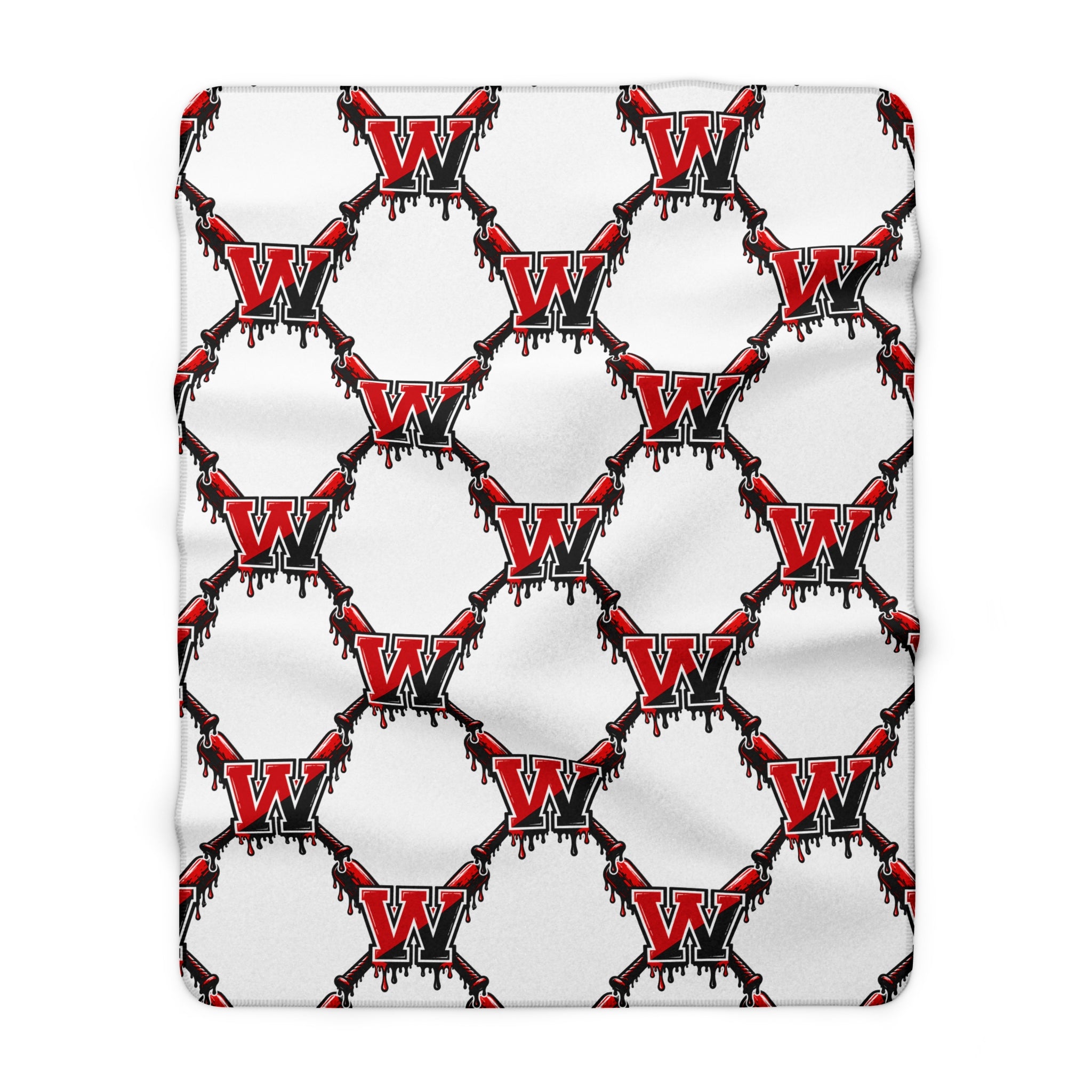 Winchester Baseball Cozy Fleece Throw