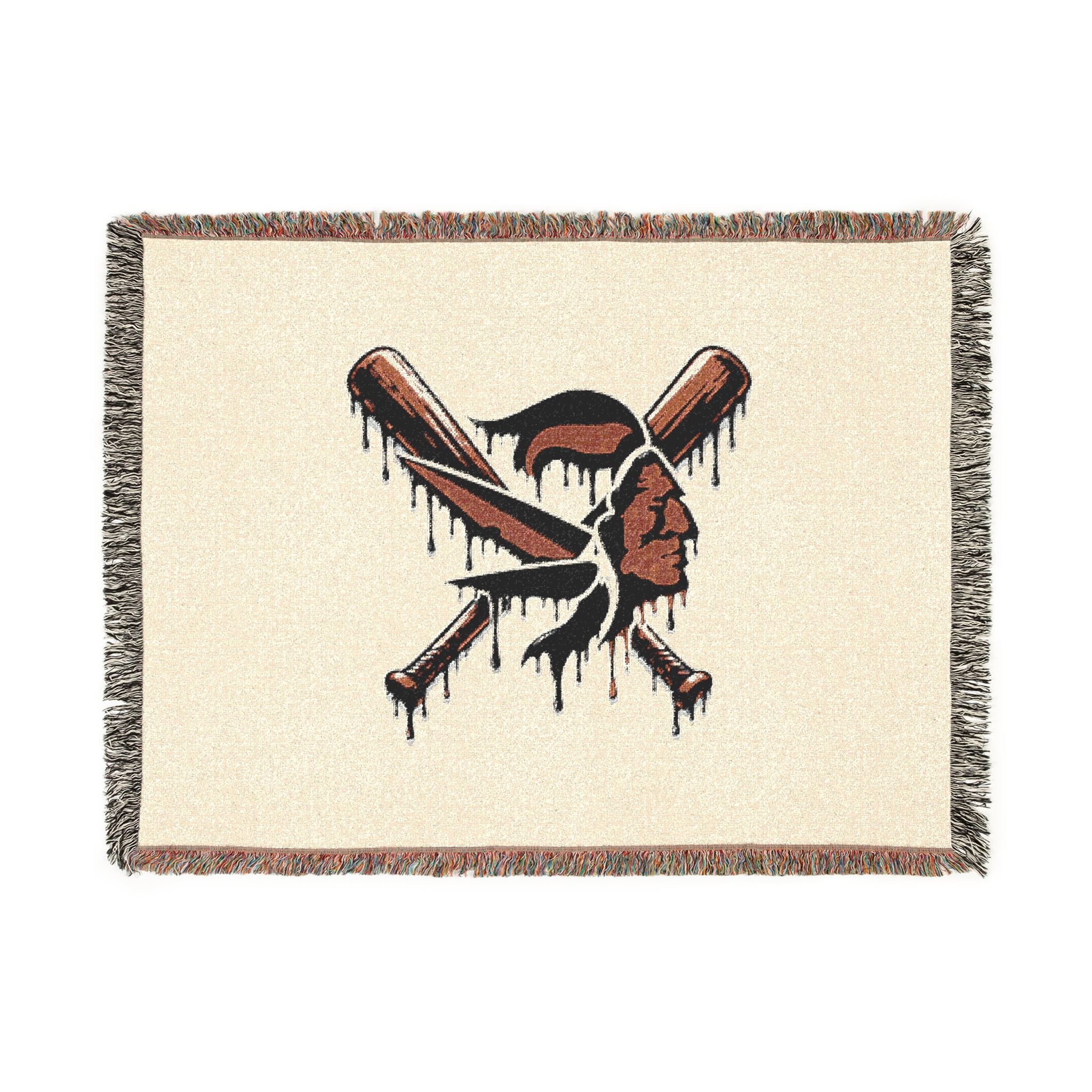 Winchester Sachems Baseball Woven Throw Blanket