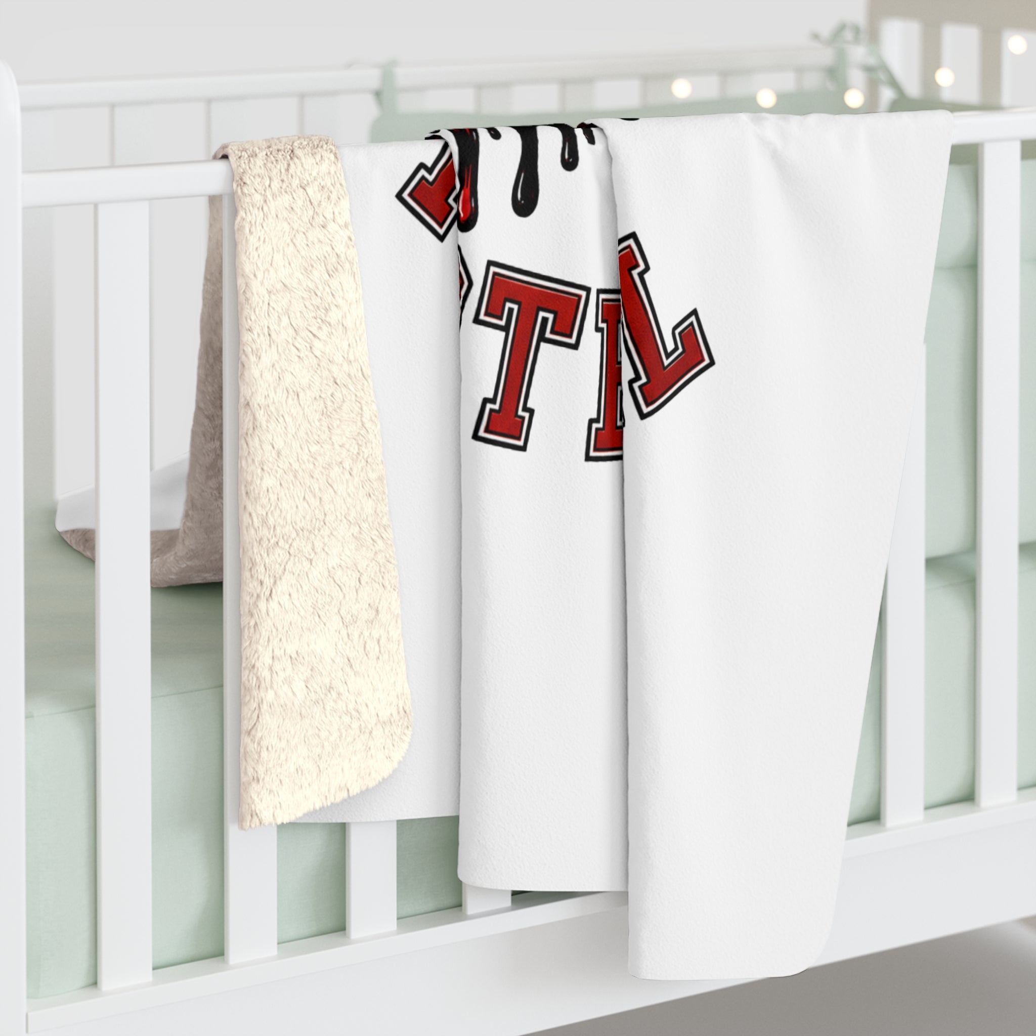 Winchester Football Sherpa Blanket