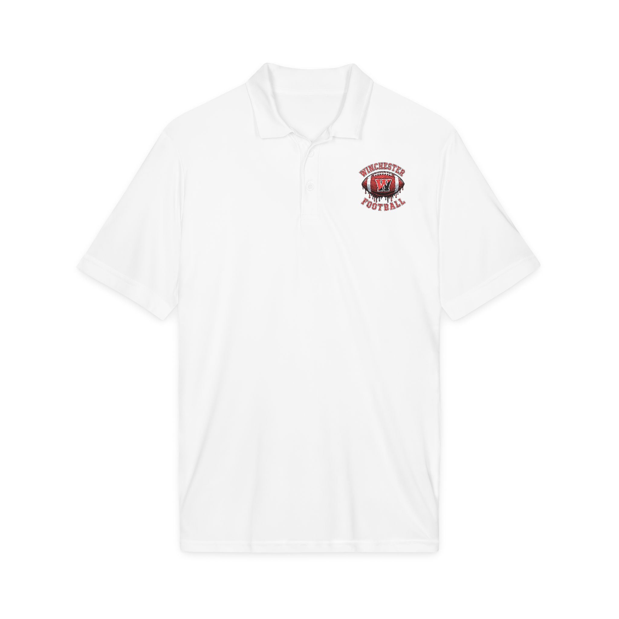 Winchester Football Embroidered Polo