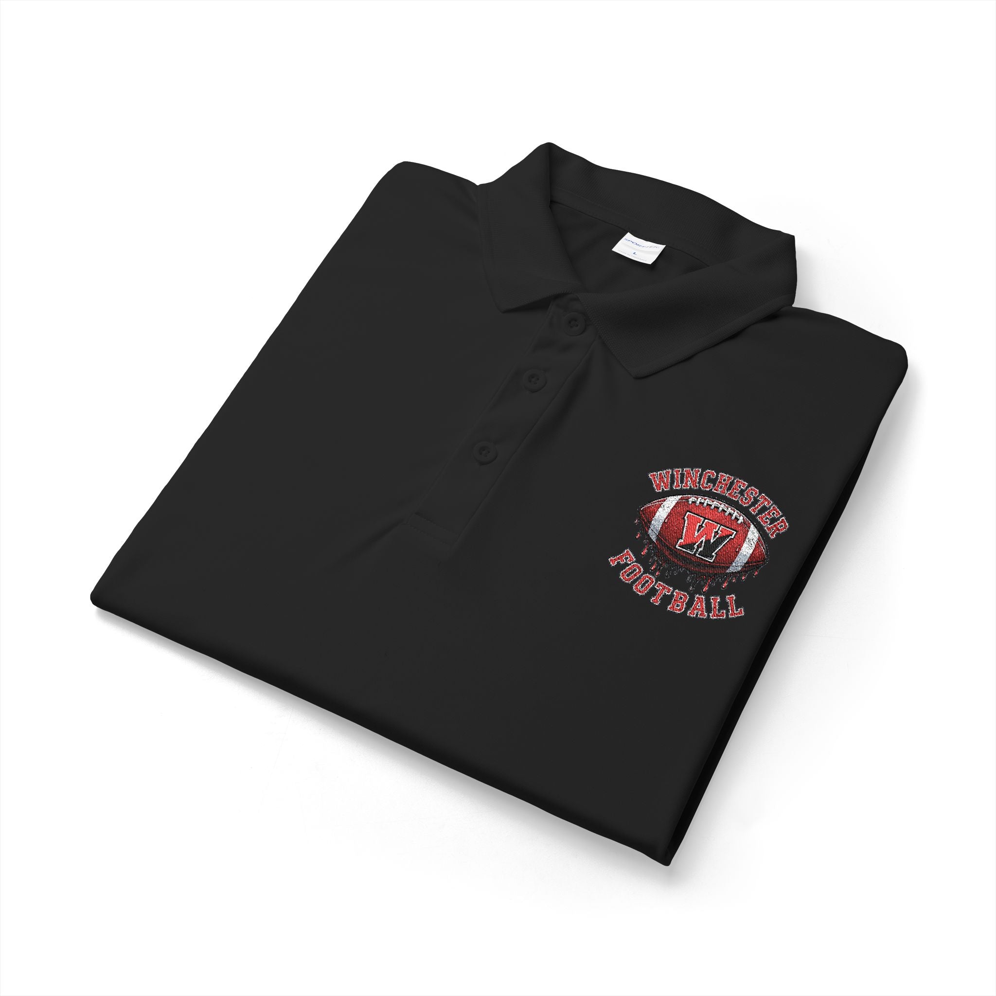 Winchester Football Embroidered Polo