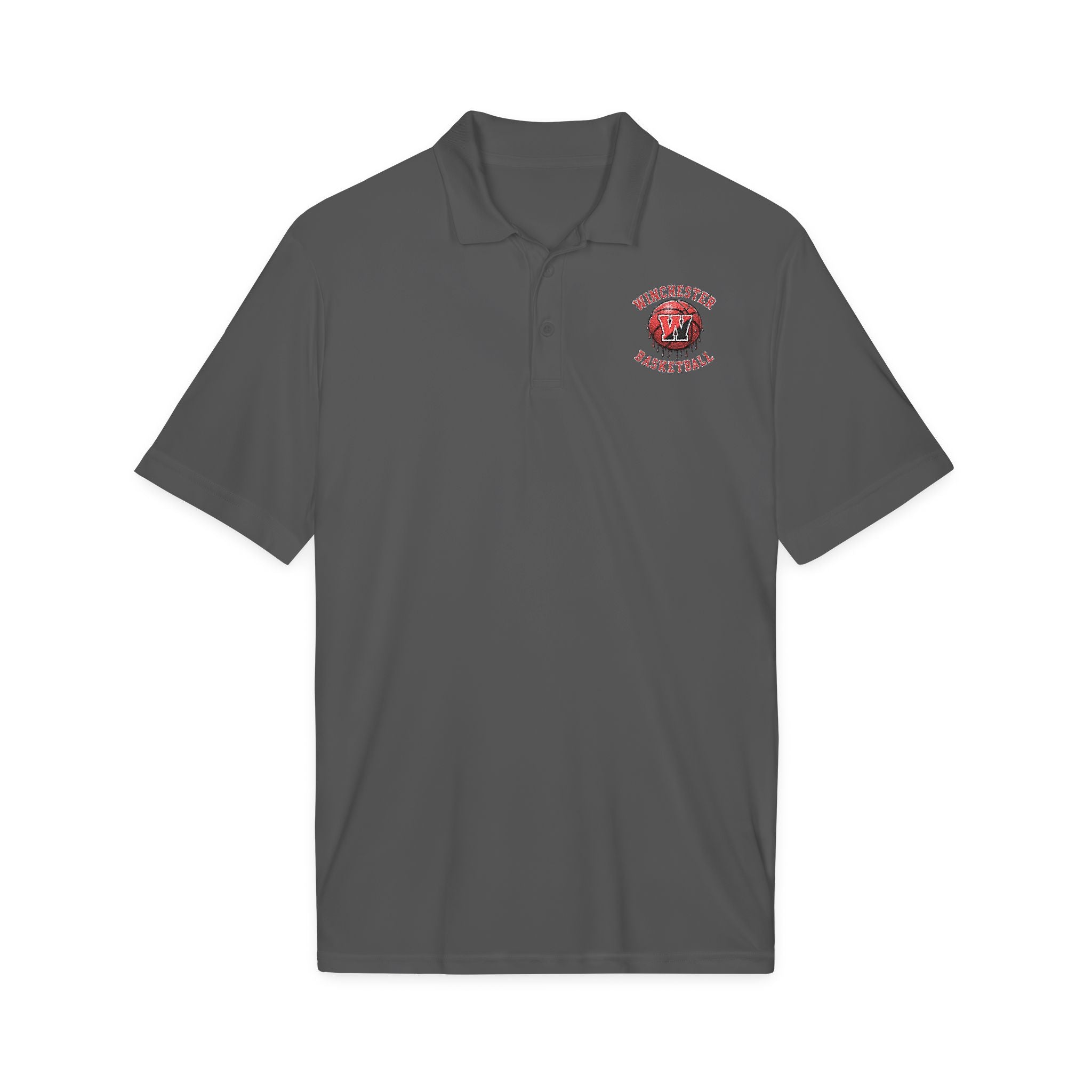 Basketball Embroidered Polo