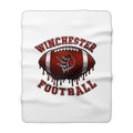 Winchester Football Sherpa Blanket