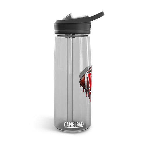 CamelBak Eddy Water Bottle — Dripping Football W Logo (20/25oz)