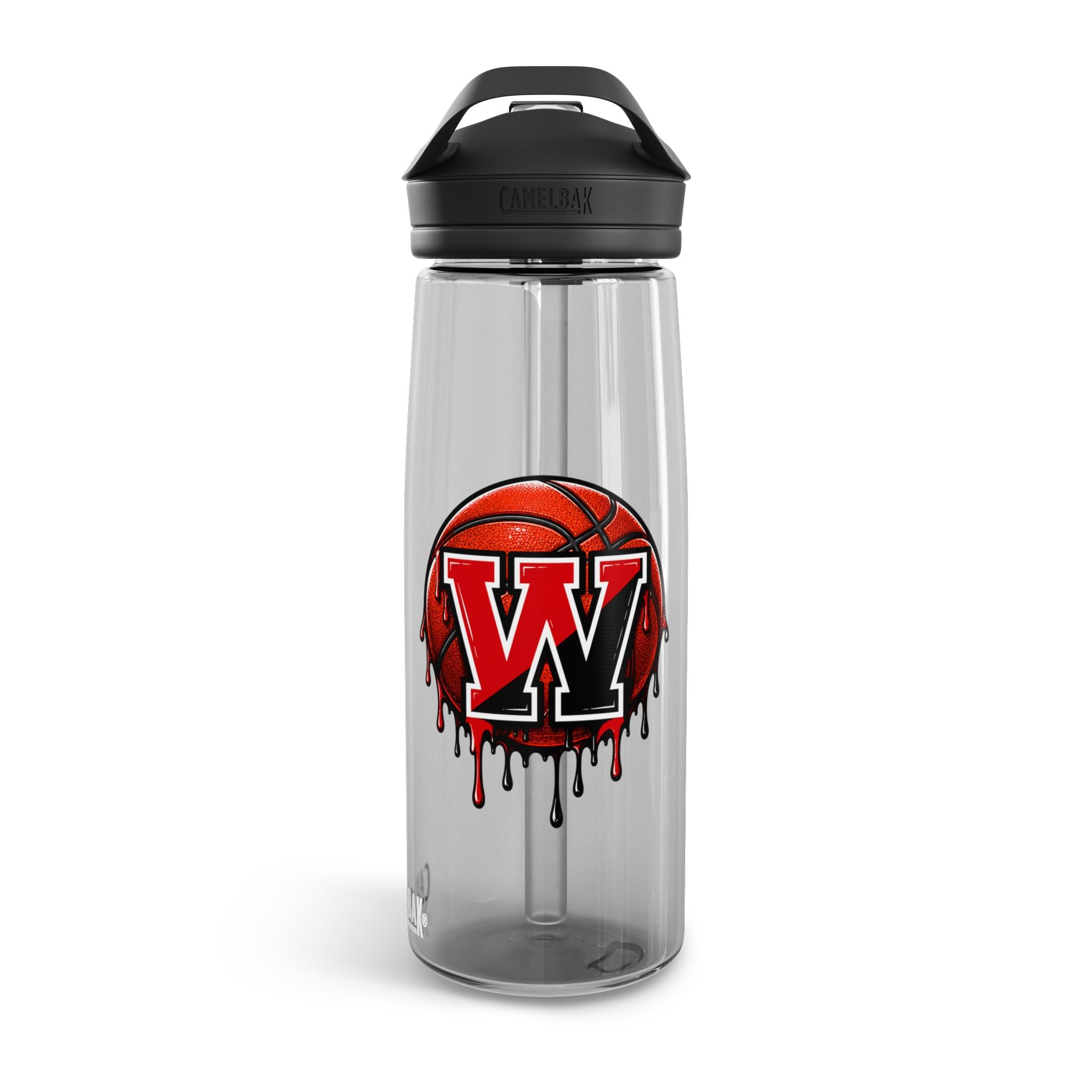 Dripping Basketball 'W' CamelBak Water Bottle – 20/25oz