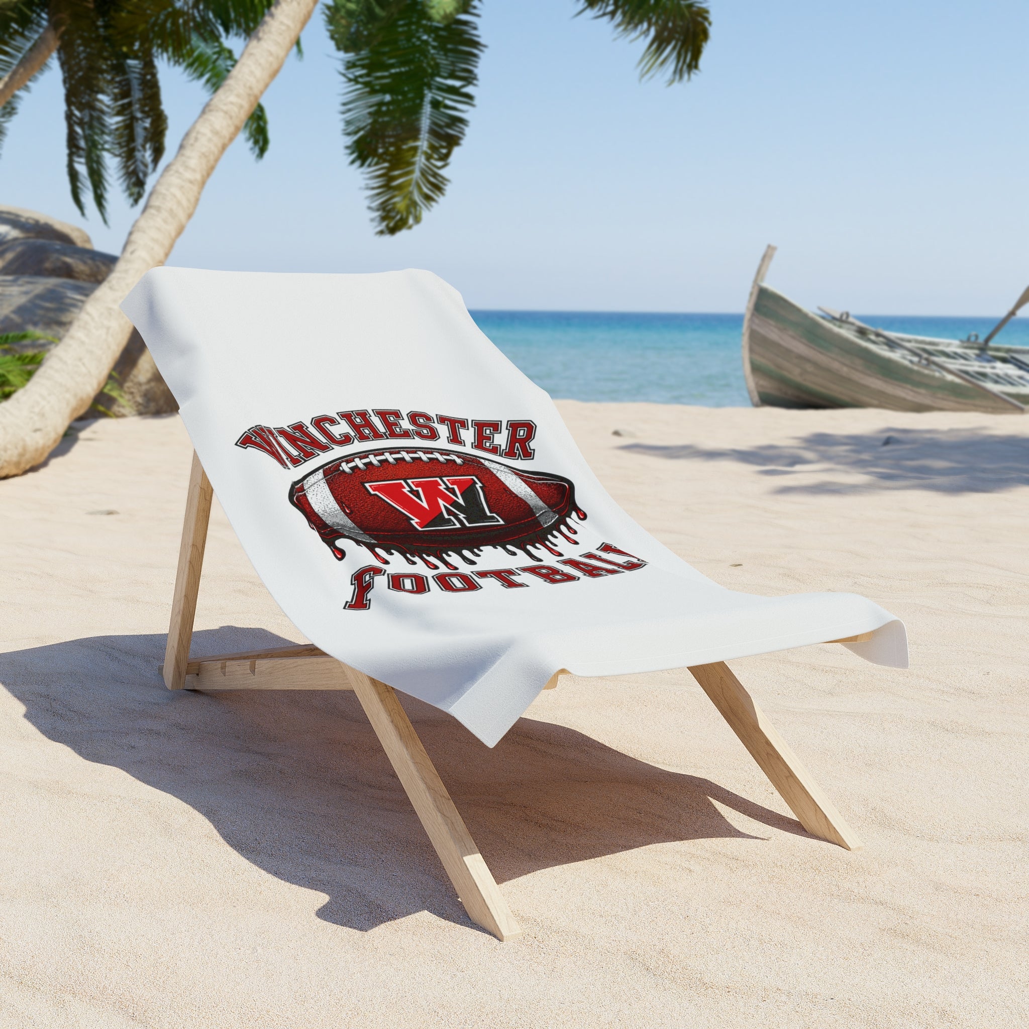 Winchester Football Beach Towel