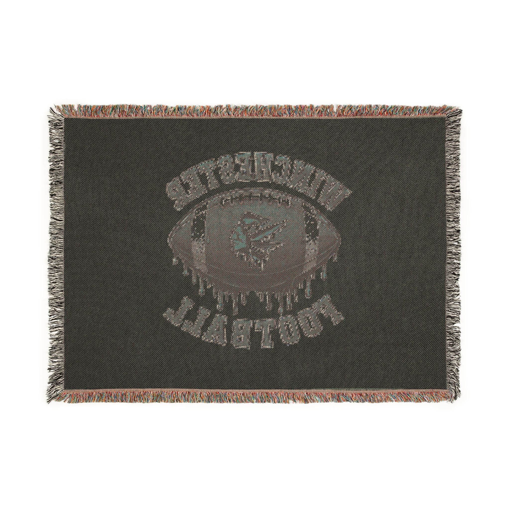 Winchester Football Woven Blanket — Team Football Throw Blanket