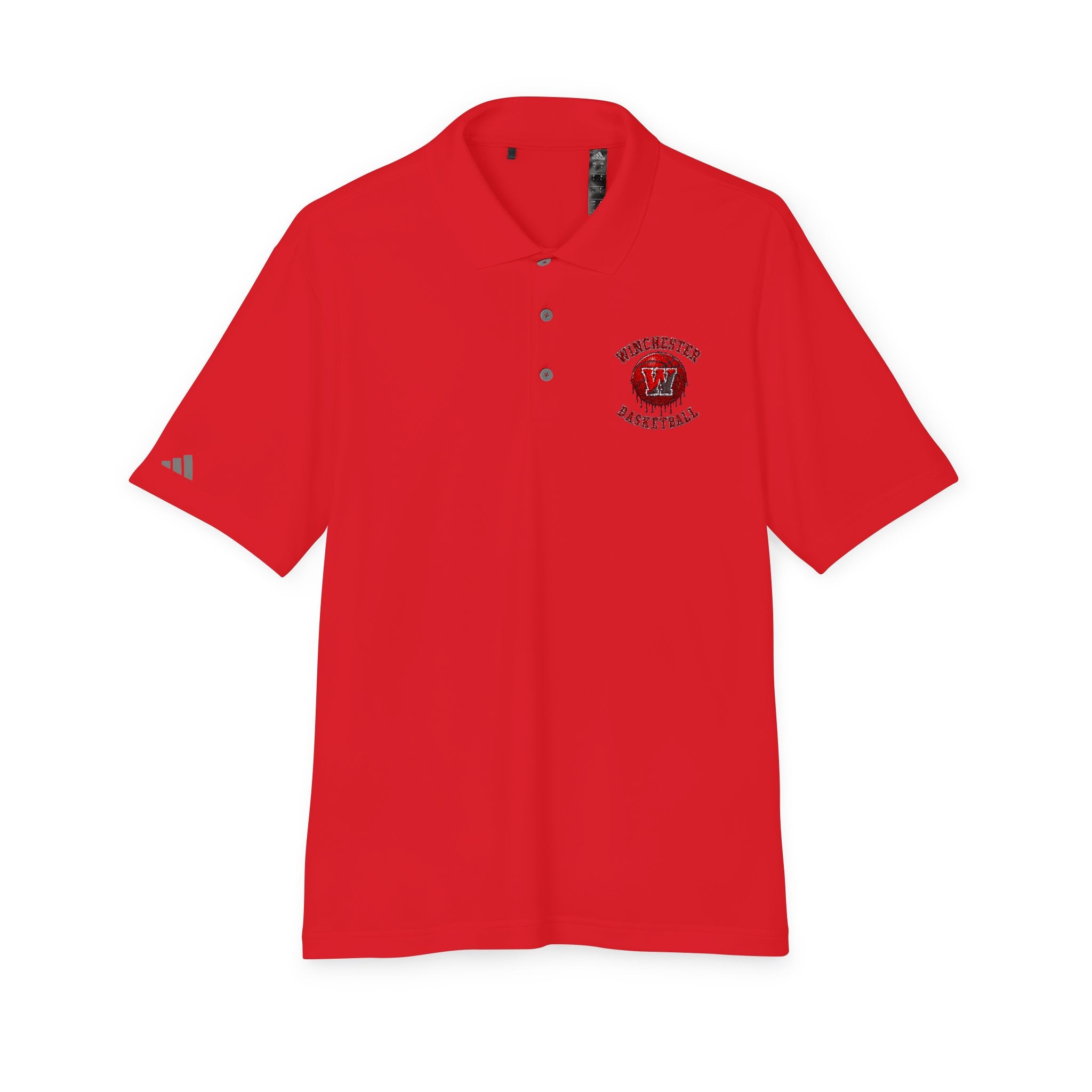 Adidas Embroidered Basketball Polo Shirt