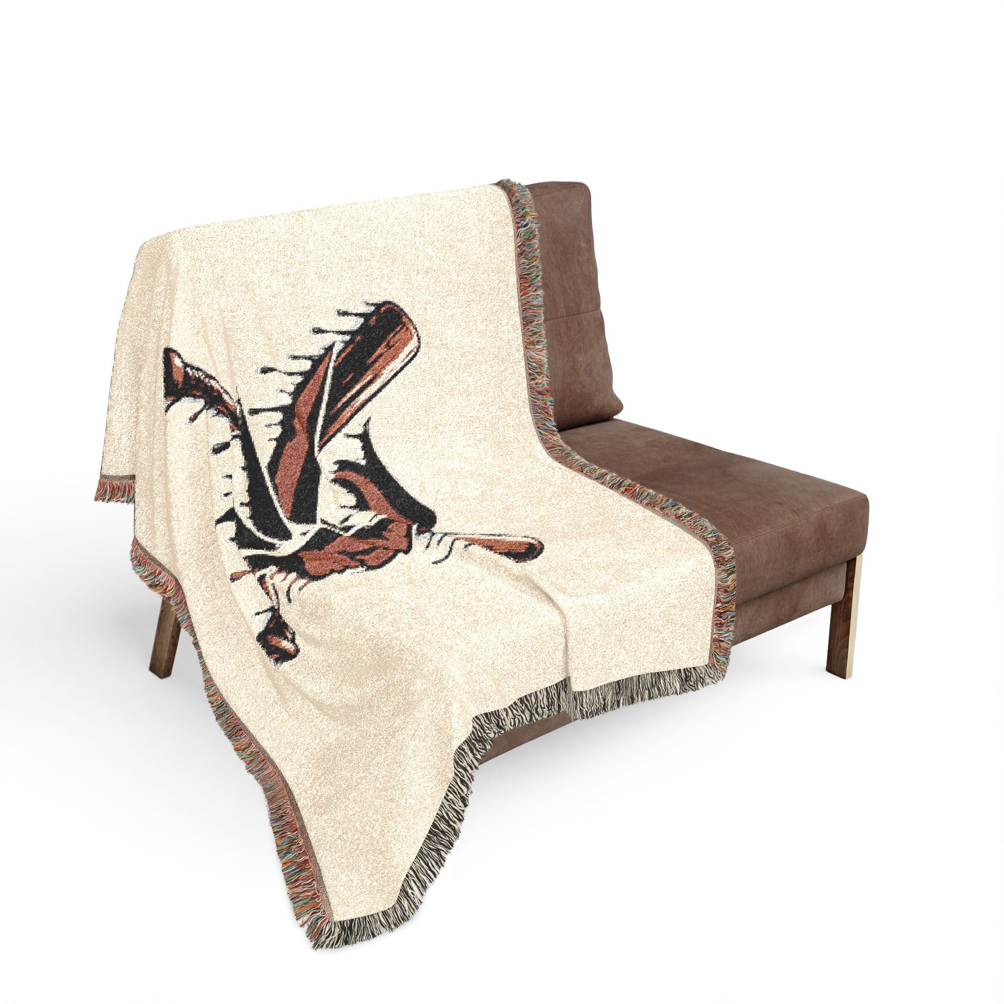 Winchester Sachems Baseball Woven Throw Blanket