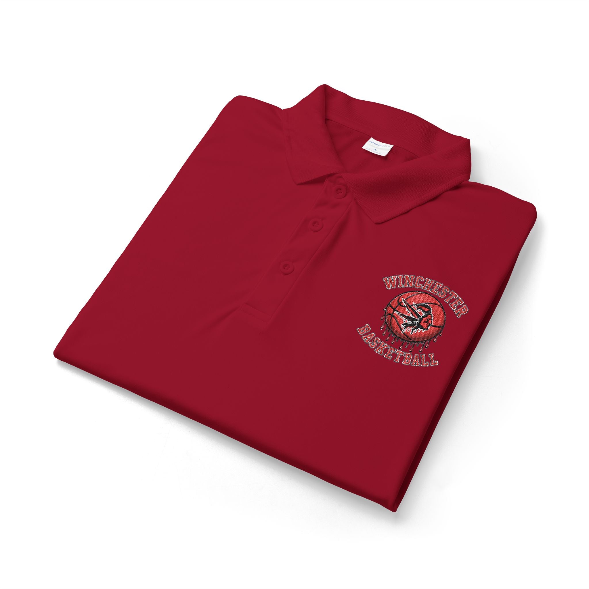 Sachems Basketball Embroidered Polo