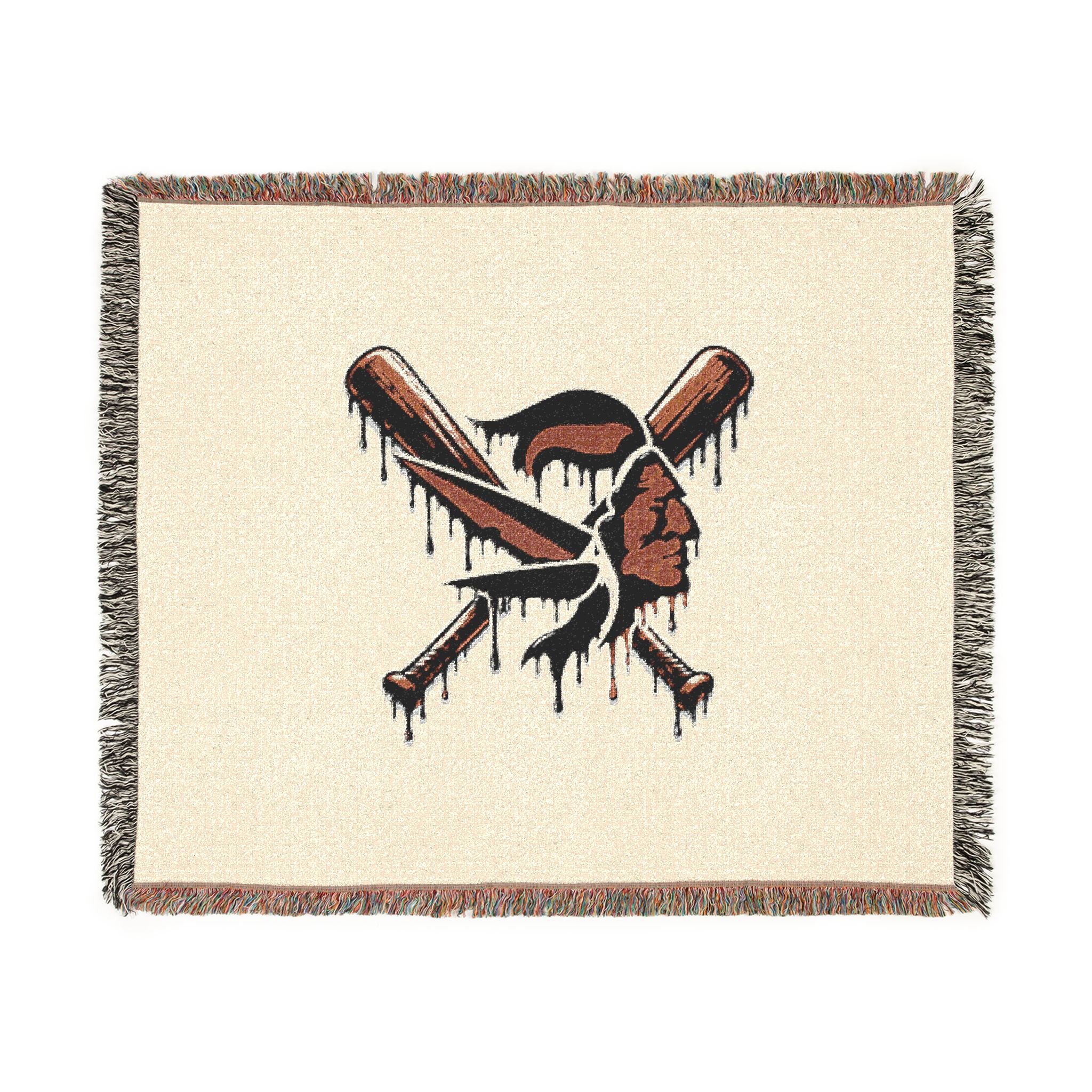 Winchester Sachems Baseball Woven Throw Blanket