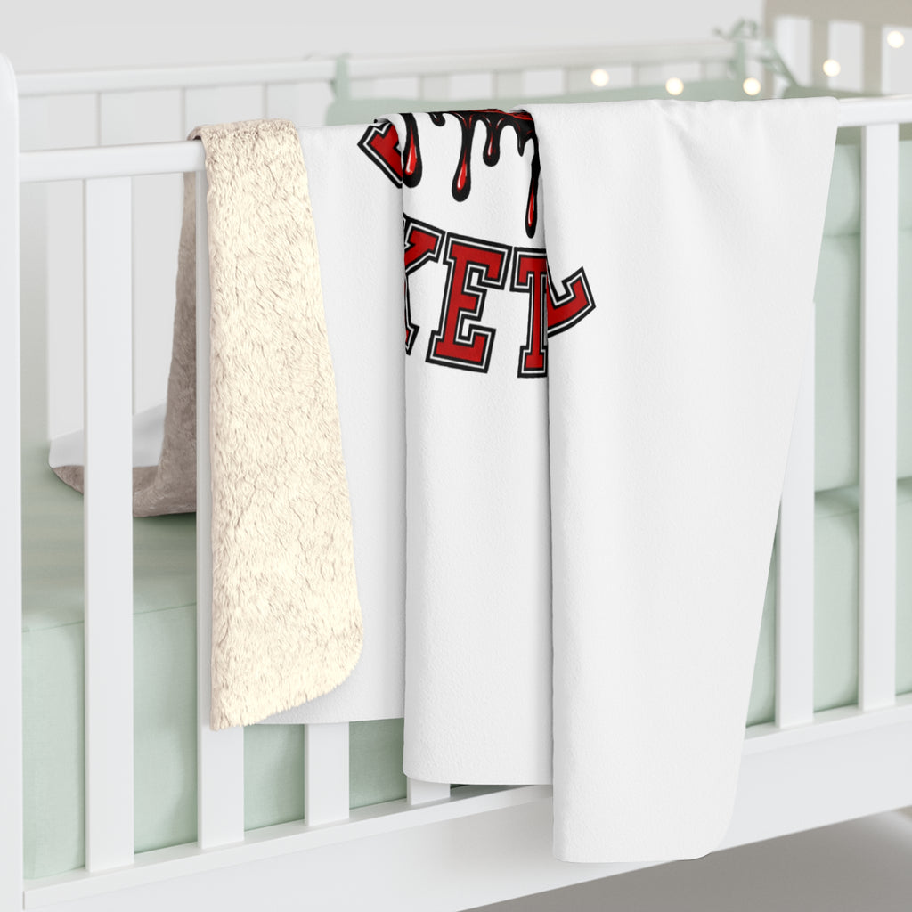 Winchester Basketball Sherpa Blanket