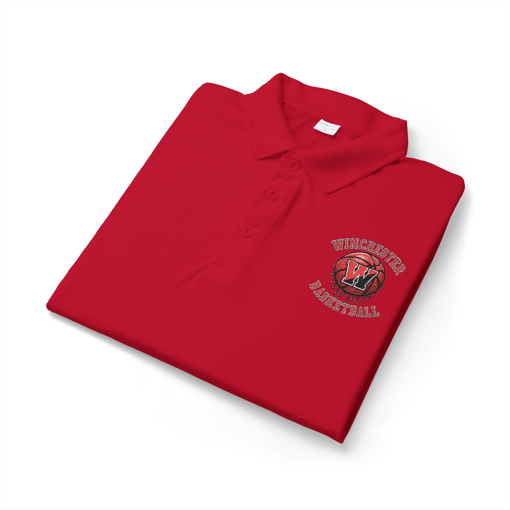 Basketball Embroidered Polo