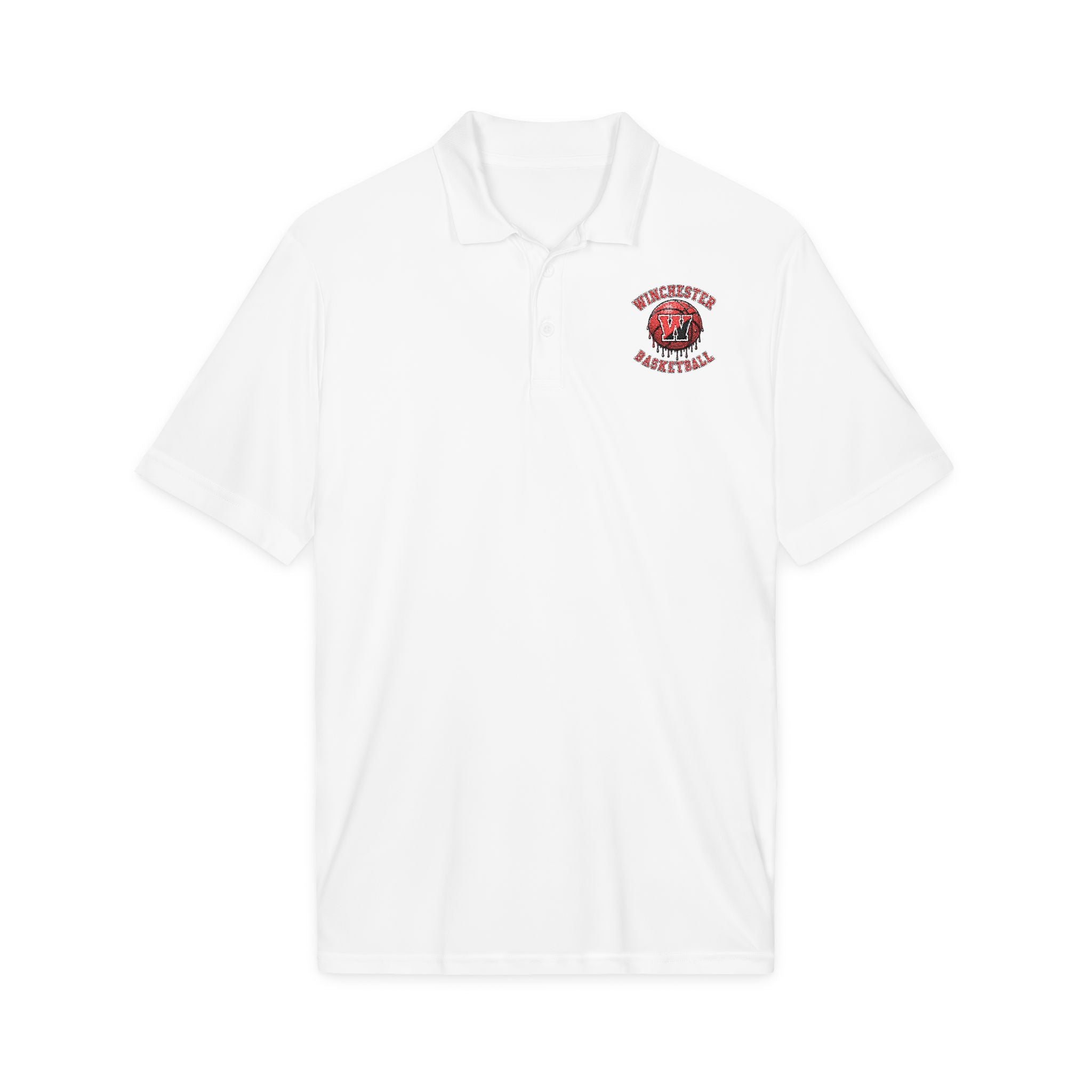 Basketball Embroidered Polo