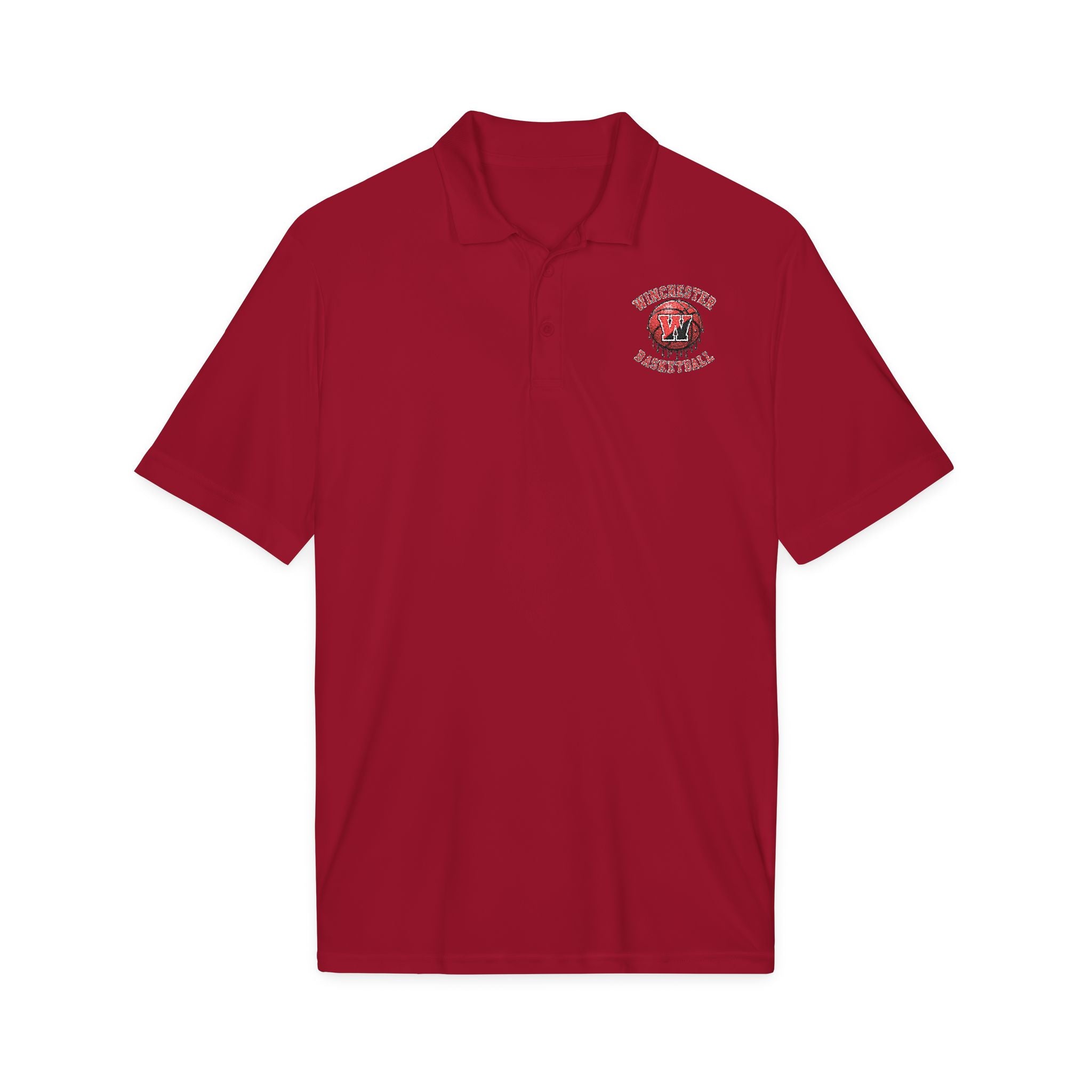 Basketball Embroidered Polo