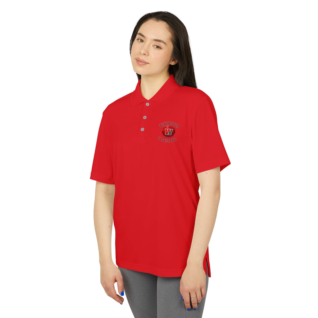 Adidas Embroidered Basketball Polo Shirt