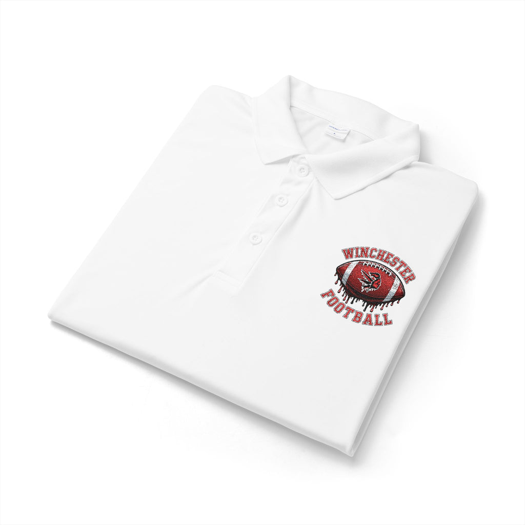 Sachems Football Embroidered Polo