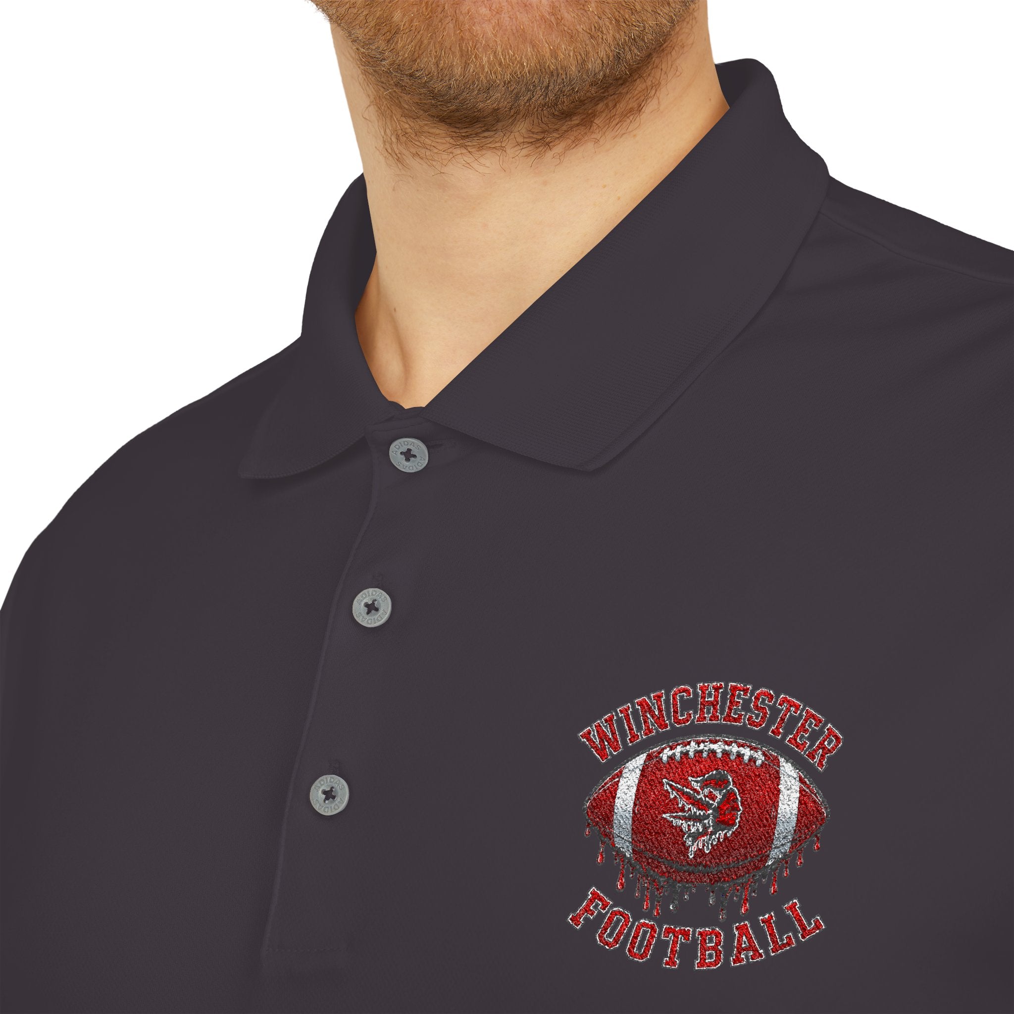 Adidas Sachems Football Embroidered Polo