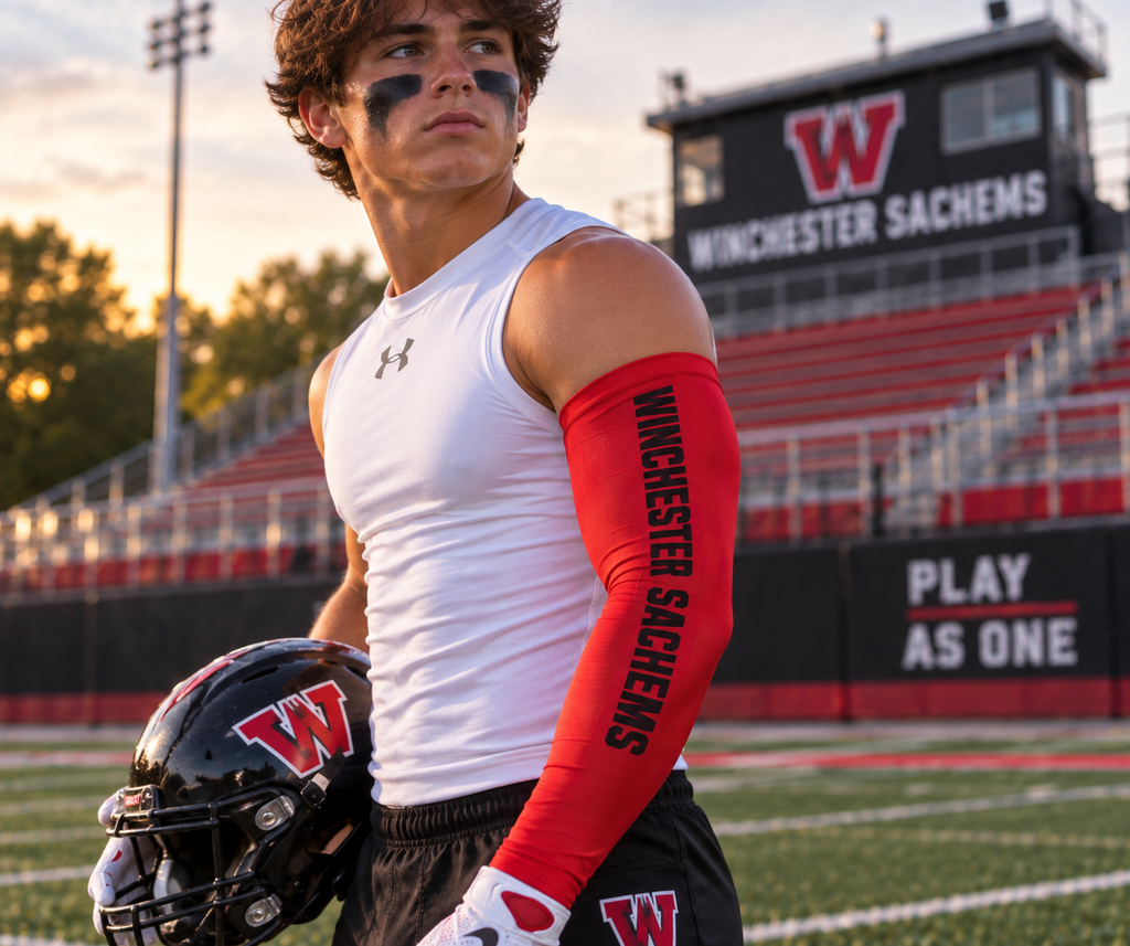 WInchester Sachems Red Compression Sleeve
