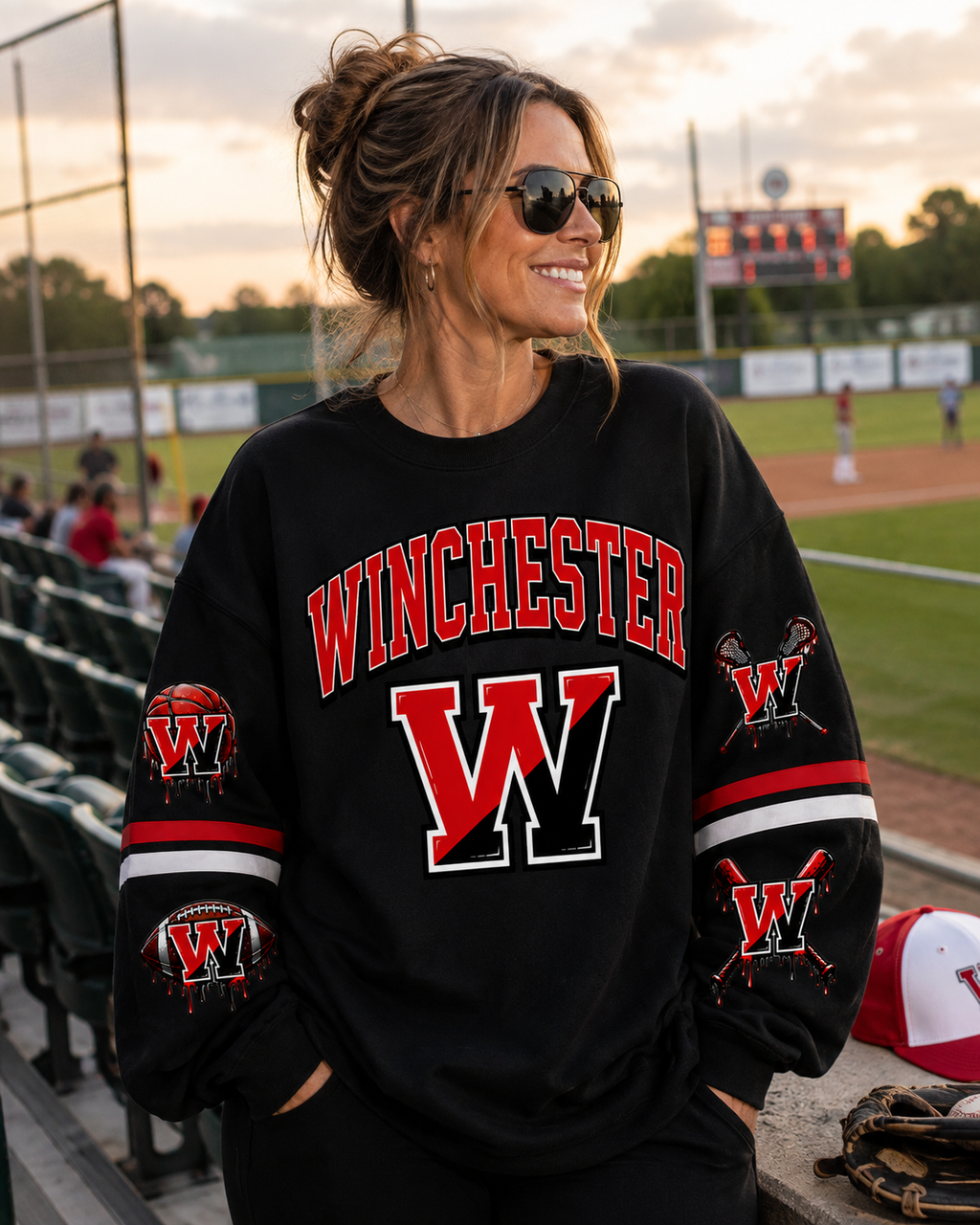 Winchester Multi-Sport Crewneck (Choose up to 4 sports)