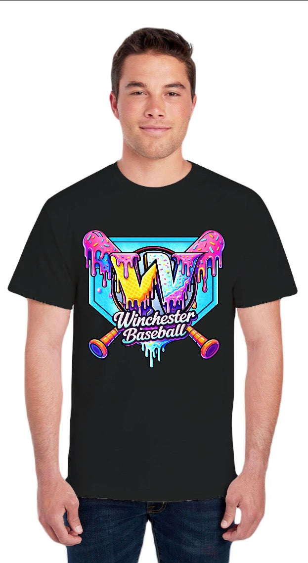 Winchester Drip Baseball T-Shirt
