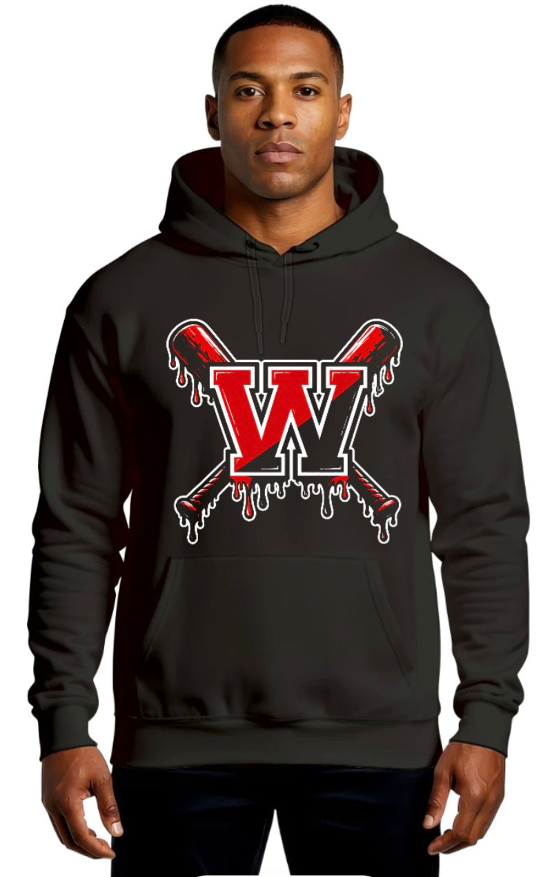 Winchester W Baseball Sweatshirt