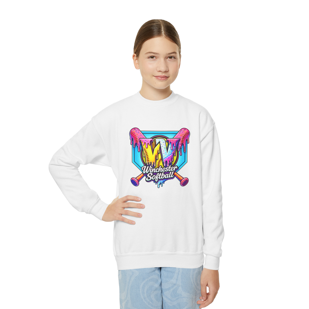 Winchester Drip Softball Crewneck
